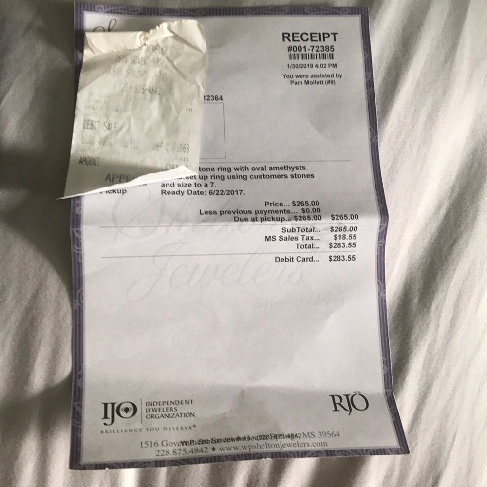 Custom Sterling Silver Ring - image 4